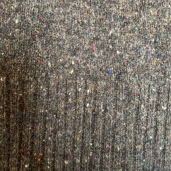 Women’s sz M 100% Wool Express Tricot Turtleneck Sweater. Oversized speckled - Picture 9 of 9